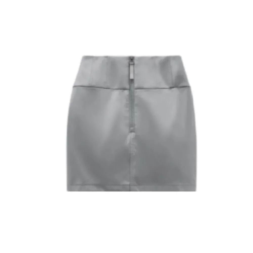 NWT ZARA Technical Water Repellent Midi Skirt M - Picture 6 of 10